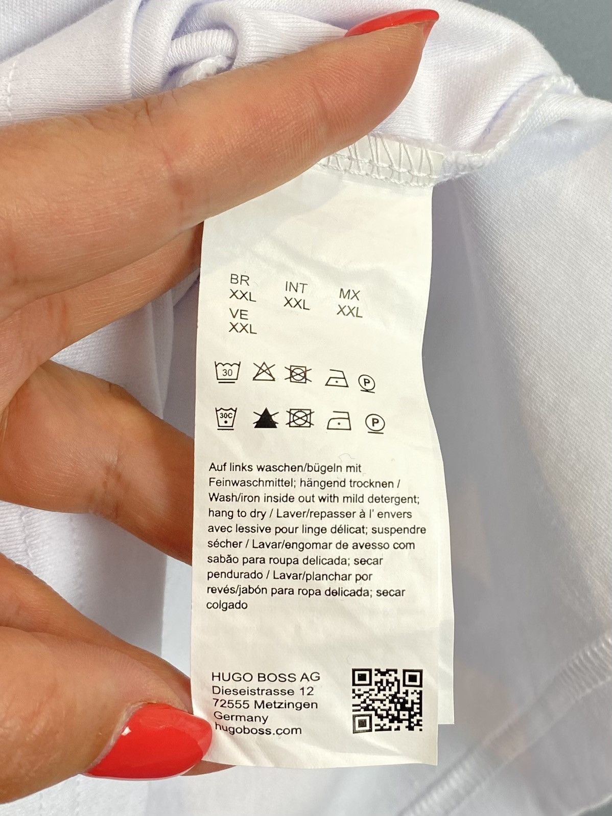 Hugo Boss Hugo Boss Short Sleeve Polo Shirt Men’s Size 3XL White Top Size US XXL / EU 58 / 5 - 5 Thumbnail