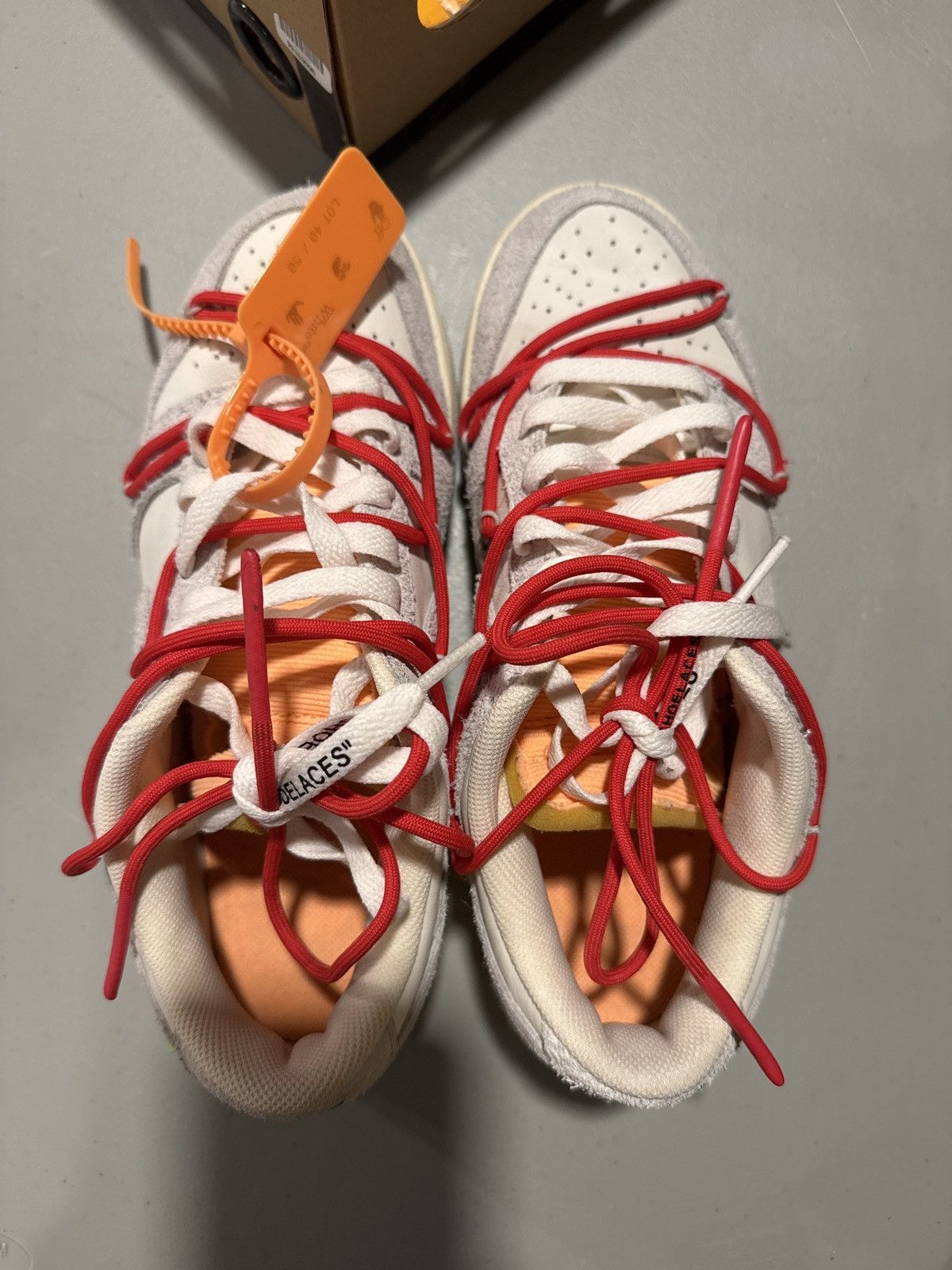 Nike Nike Dunk Off White Lot 40 - Used - 100% Authentic Size US 8 / EU 41 - 8 Thumbnail