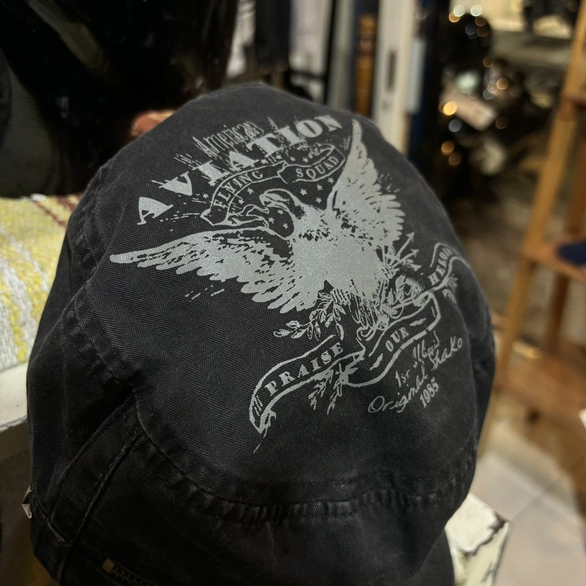 If Six Was Nine × Le Grande Bleu (L.G.B.) × Michel Klein Vintage hat michel klein punk seditionaries style Size ONE SIZE - 2 Thumbnail