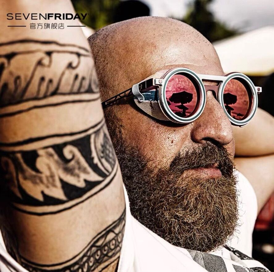 SEVENFRIDAY seven friday retro round sunglasses Size ONE SIZE - 1 Thumbnail
