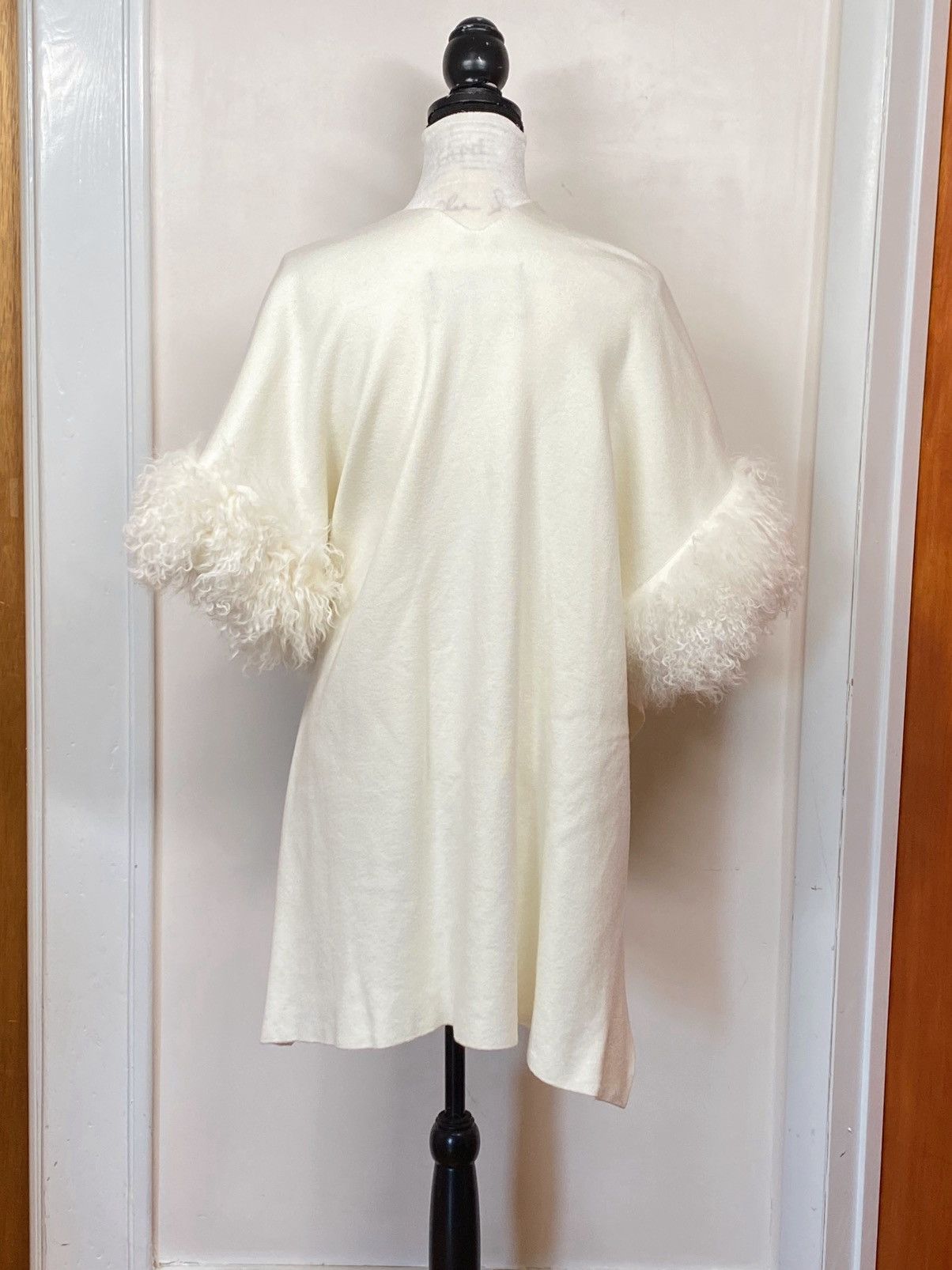 Other Gorski Knit Wool Vest With Mongolian Lamb Cuffs Size ONE SIZE - 6 Thumbnail