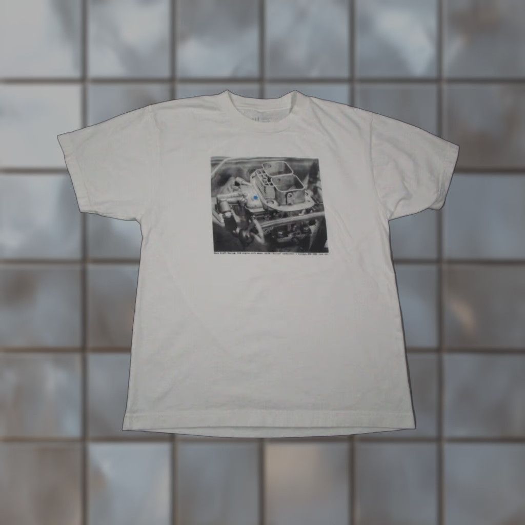 Vintage Down Draft Racing Mens White Shirt Medium M Made in USA Size US M / EU 48-50 / 2 - 1 Thumbnail