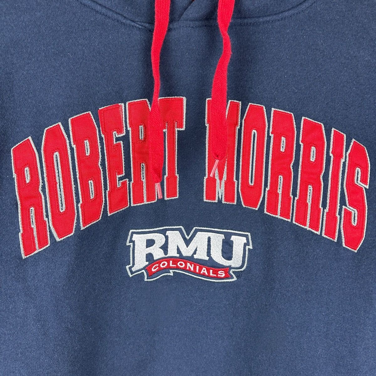 Vintage Vintage Stadium Athletic Robert Morris College Hoodie Size US S / EU 44-46 / 1 - 2 Thumbnail