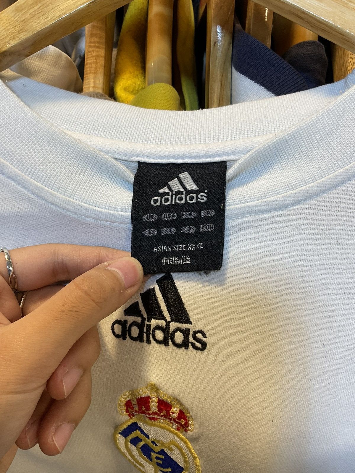 Adidas Vintage Madrid Training Long Sleeves Size US L / EU 52-54 / 3 - 4 Thumbnail