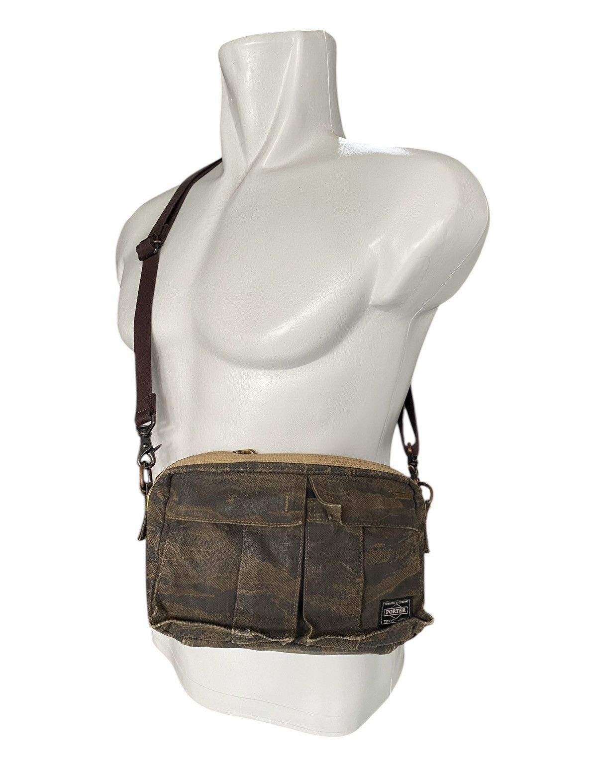 Porter PORTER Tiger Stripe sling bag Size ONE SIZE - 1 Thumbnail