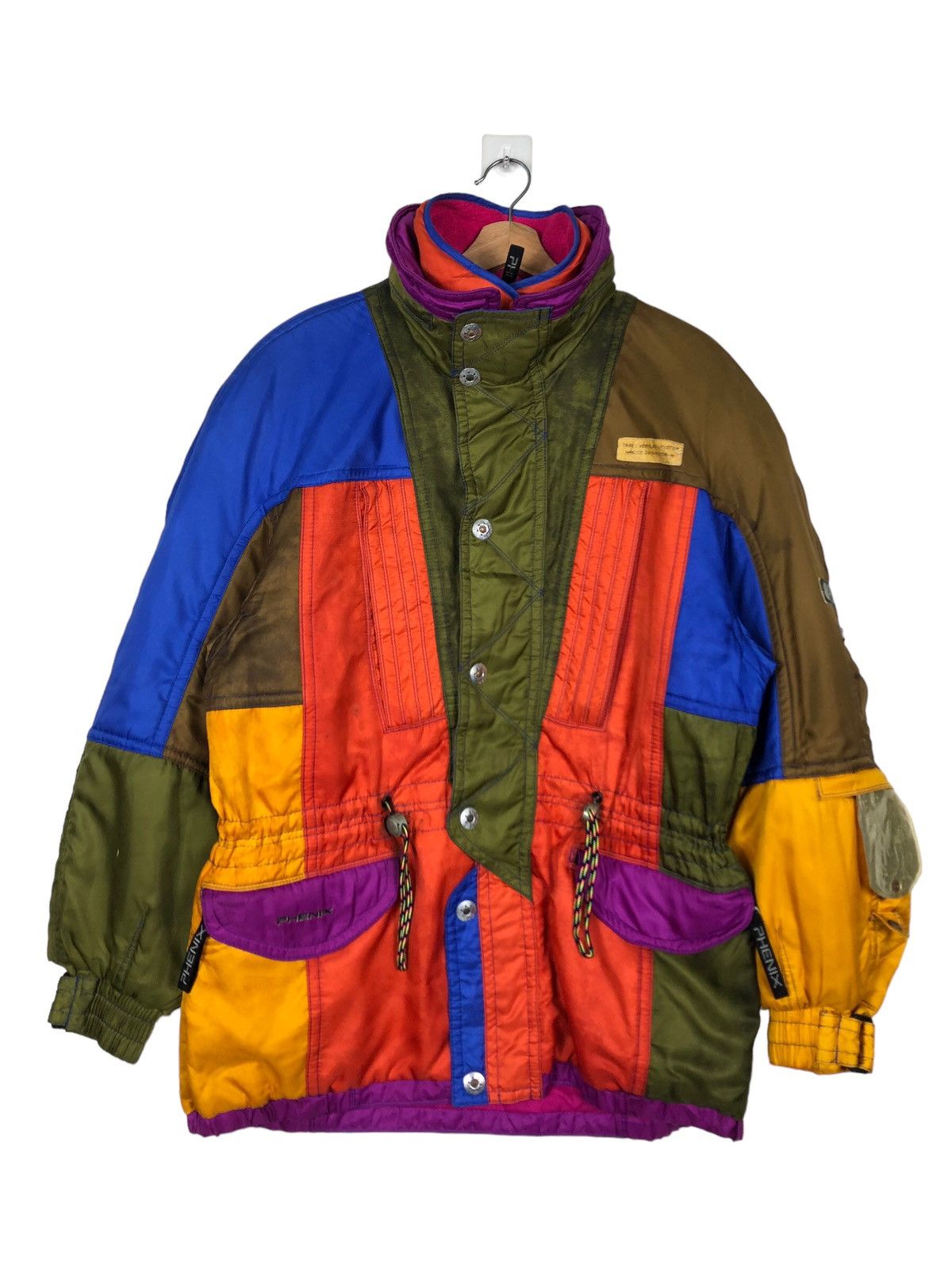 Japanese Brand 🔥Multi Colour Block Cargo Jacket Ski Phenix Japan Made Size US M / EU 48-50 / 2 - 1 Thumbnail
