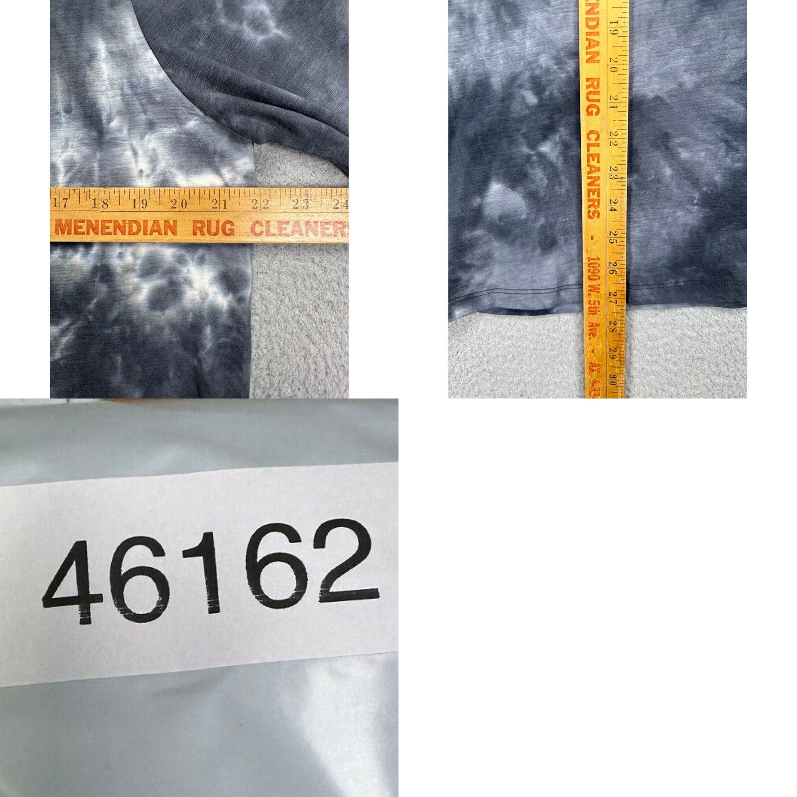 Vintage Zyia Active Mens XL Tie-Dye Crewneck Sweatshirt Pullover Long Sleeve Grey New with Tags Size US XL / EU 56 / 4 - 8 Thumbnail