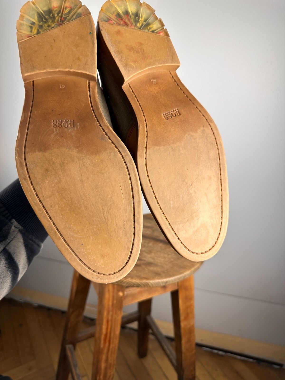Hugo Boss Boss Orange men’s shoes Oxford brown leather size EUR41 Size US 8 / EU 41 - 9 Thumbnail