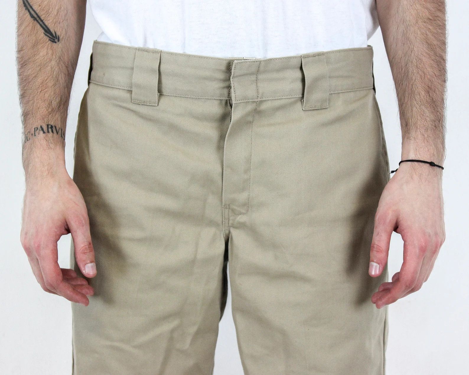 Dickies Vintage Men W32 Slim Fit Straight Leg Shorts Bermuda Capri Size US 32 / EU 48 - 5 Thumbnail
