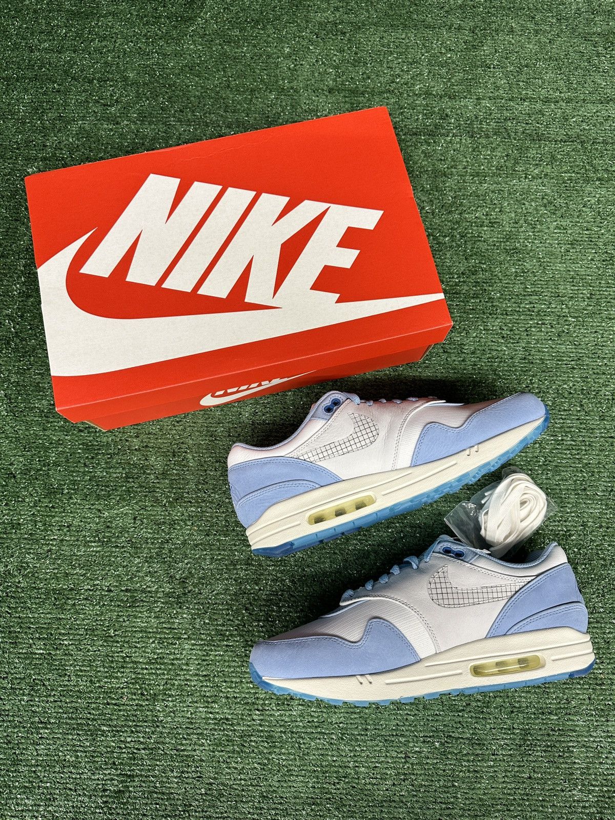 Nike Nike Air Max 1 PRM ‘Blueprint’ Size US 12 / EU 45 - 2 Thumbnail