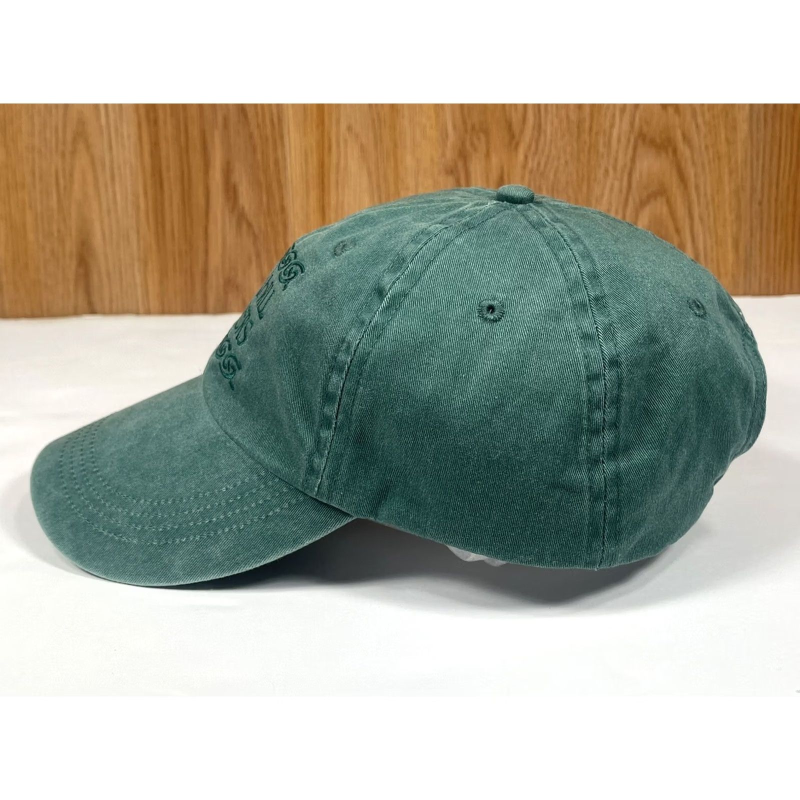 Anvil VINTAGE Anvil Canabill Weavers Adjustable Strap Back Hat Cap One Size Fits Most Green Size ONE SIZE - 3 Thumbnail