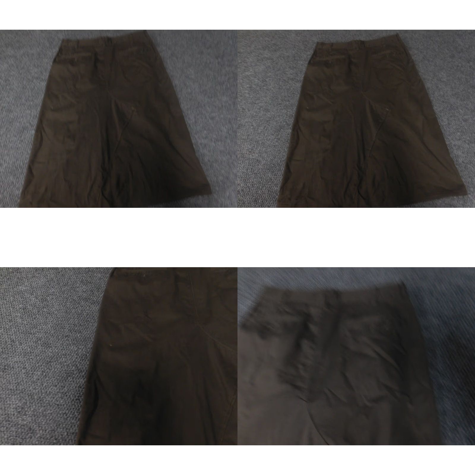Cherokee Cherokee Skirt Womens Midi A-Line 34 Brown Polyester Rayon Lined Zipper Casual Vintage No 34 Brown Floral Accents Ruffle Modern Size 24" / US 00 / IT 34 - 9 Thumbnail