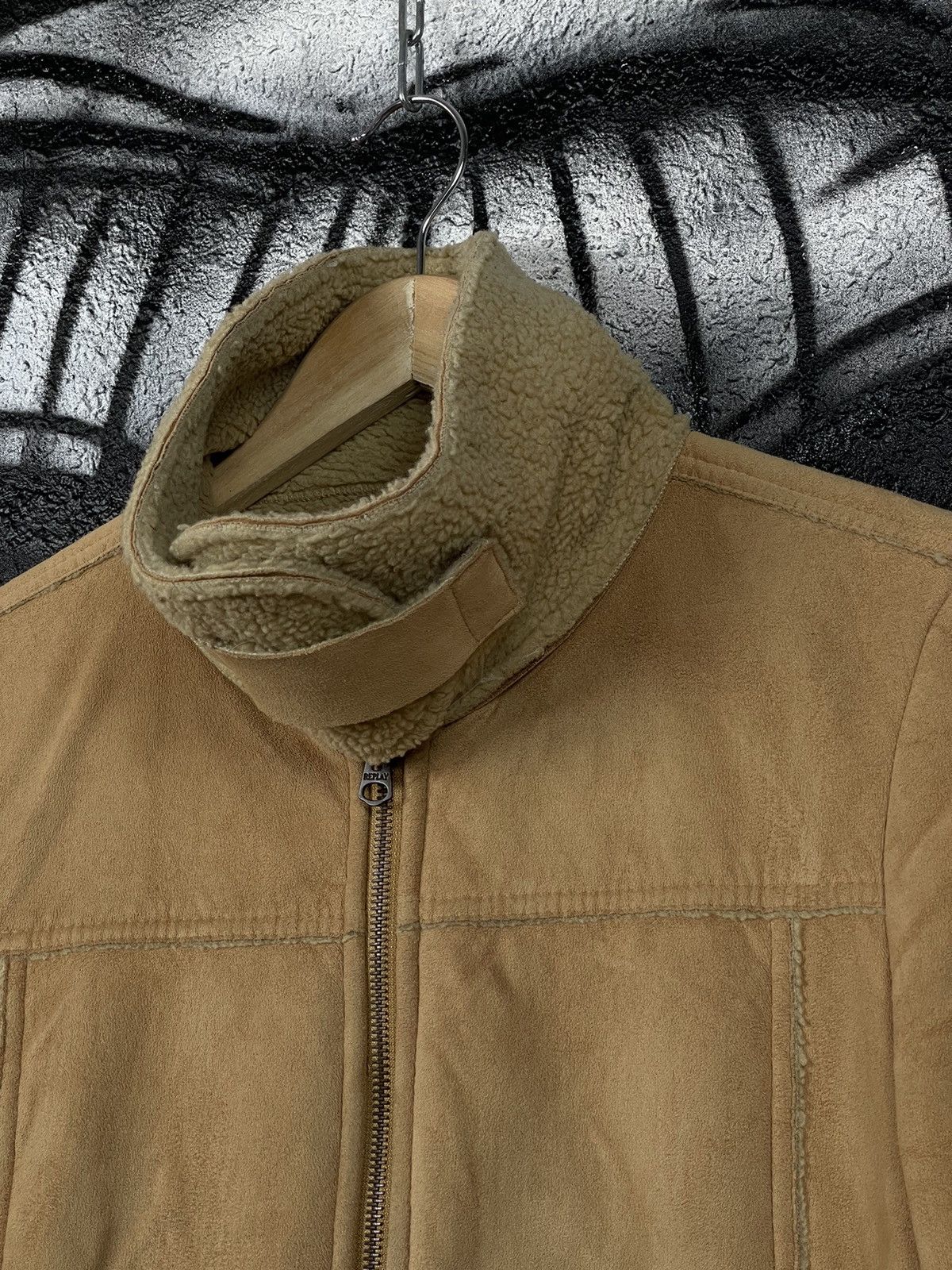 Replay Replay Vintage Italian Sheepskin Jacket Women’s Size Small Size S / US 4 / IT 40 - 5 Thumbnail