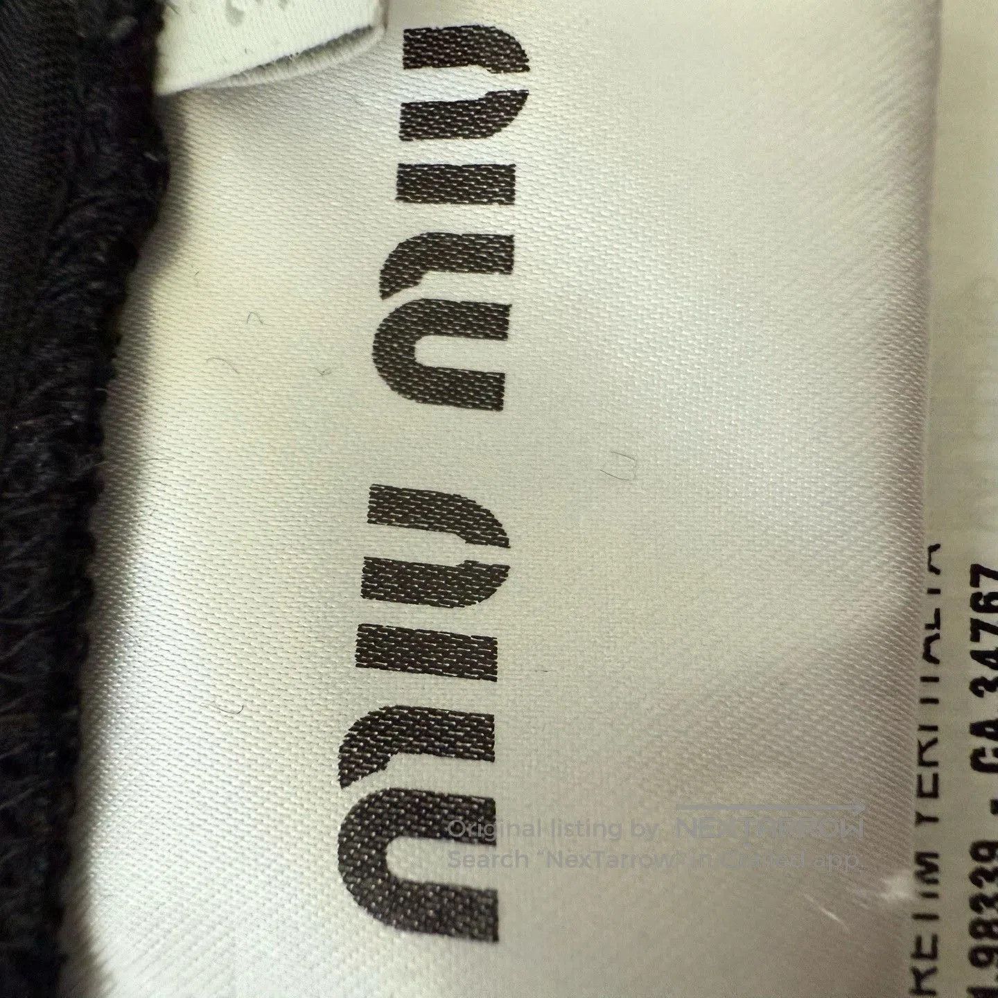 Miu Miu Miu Miu Black Letter Logo Velvet Dress. Size S / US 4 / IT 40 - 5 Thumbnail