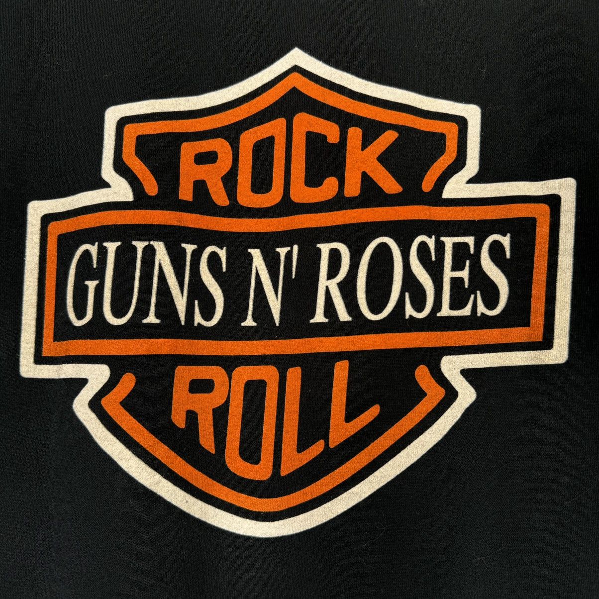 Band Tees Vintage Guns N’ Roses Harley Style Rare Print T Shirt Size US L / EU 52-54 / 3 - 6 Thumbnail