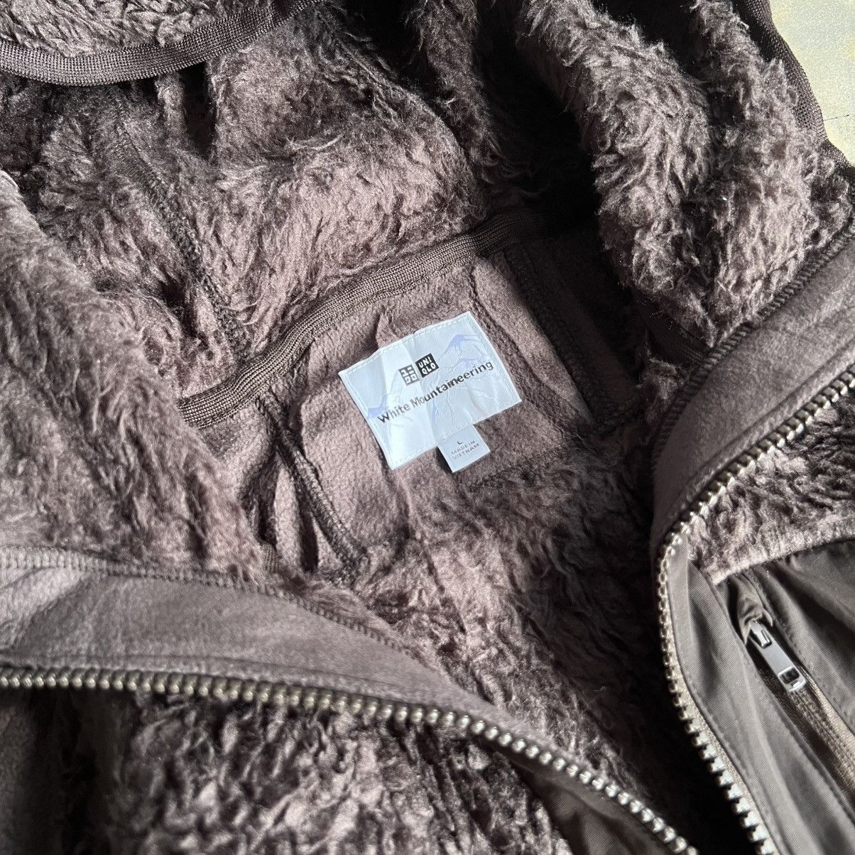 Uniqlo × White Mountaineering Uniqlo x White Mountaineering Sherpa Zip Hoodie Size US L / EU 52-54 / 3 - 4 Thumbnail