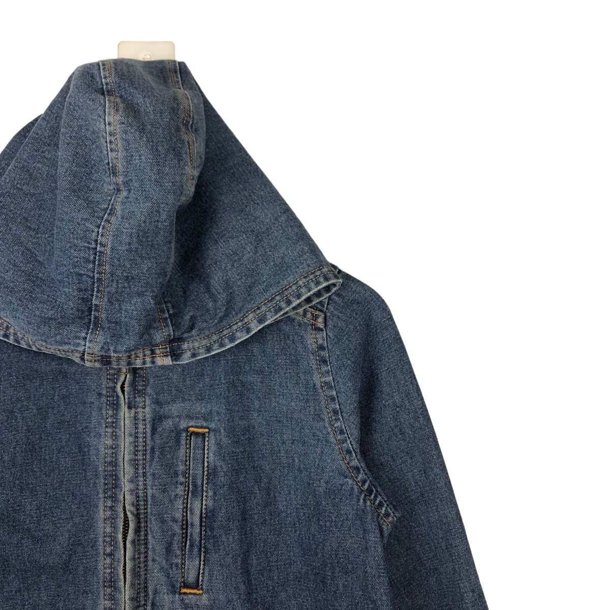 Japanese Brand DENIM JACKET HOODIE CHORE X-GIRL HYSTERIC GLAMOUR STYLE Size US M / EU 48-50 / 2 - 5 Thumbnail