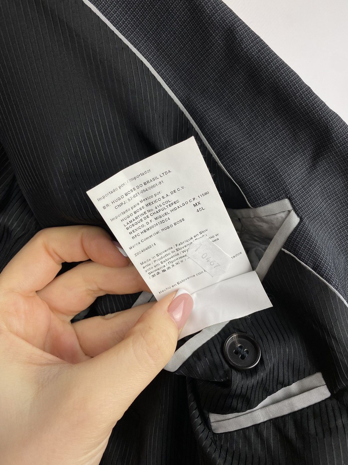 Hugo Boss Hugo Boss men’s blazer jacket sport coat size US 40 L Size 40L - 20 Thumbnail