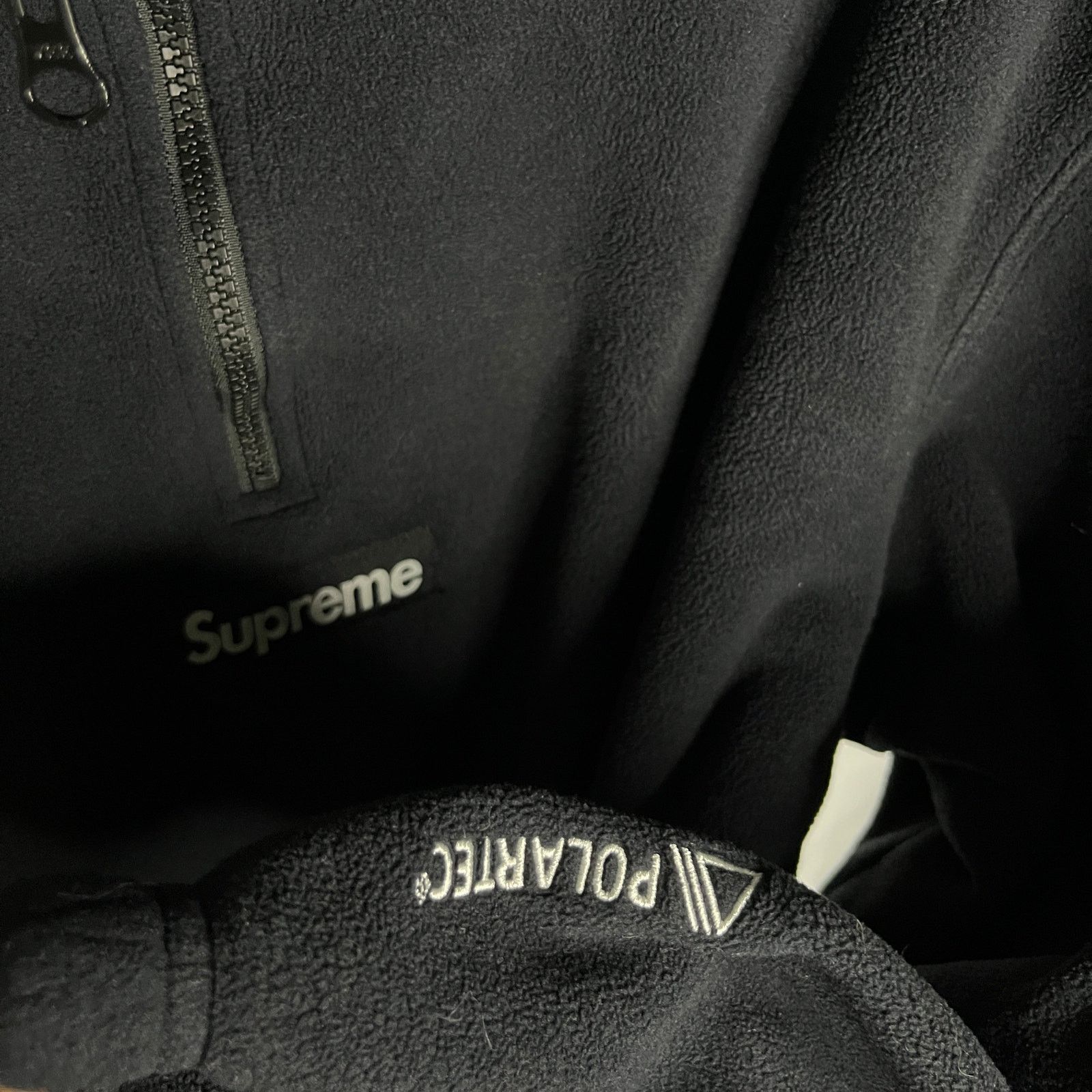 Polartec × Supreme FW22 Supreme NYC Polartec Fleece Facemask Half Zip Pullover Size US M / EU 48-50 / 2 - 4 Thumbnail