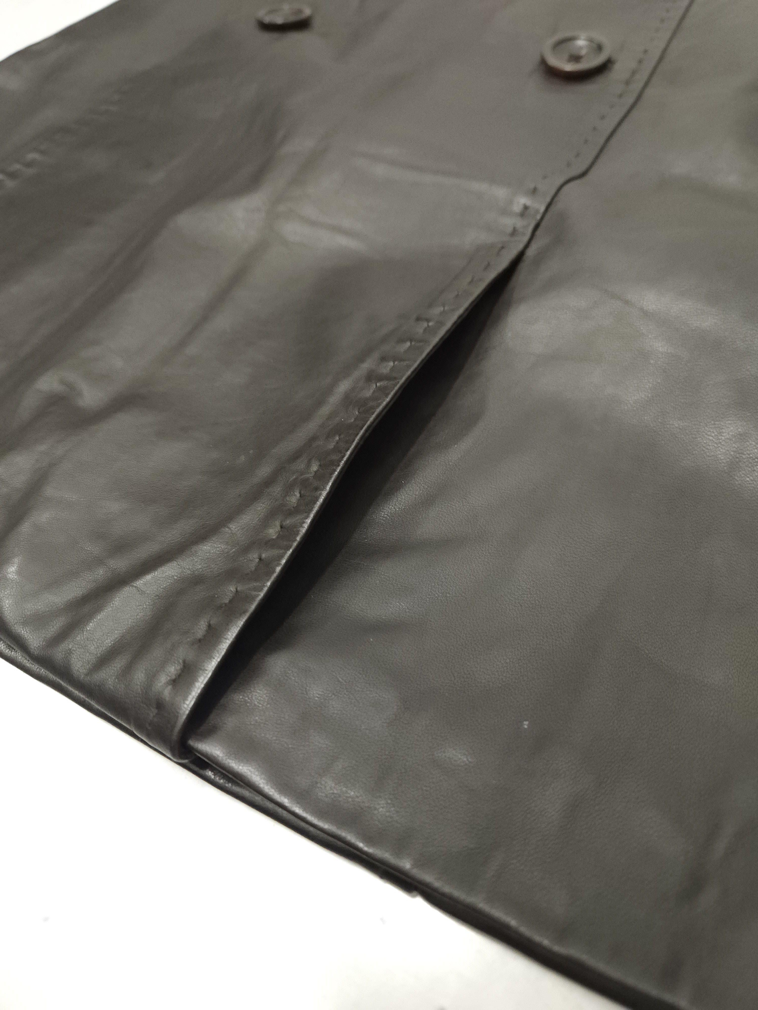 Max Mara × Weekend Max Mara Max mara leather mini skirt Size 26" / US 2 / IT 38 - 9 Thumbnail