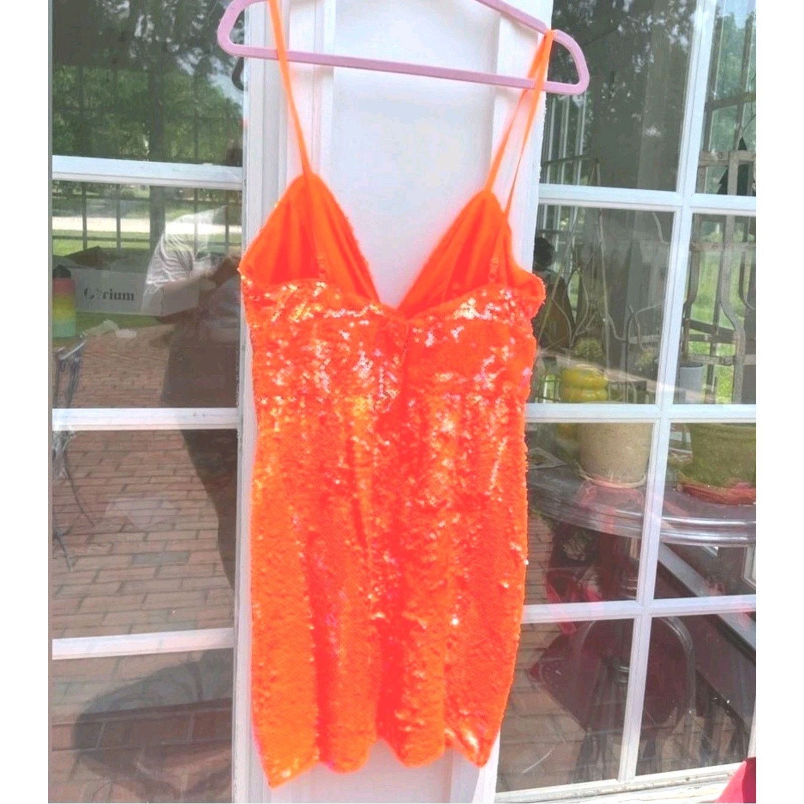 Hutch HUTCH Anthropologie Zuri $289 Sequin Sleeveless V Neck Mini Size M / US 6-8 / IT 42-44 - 7 Thumbnail