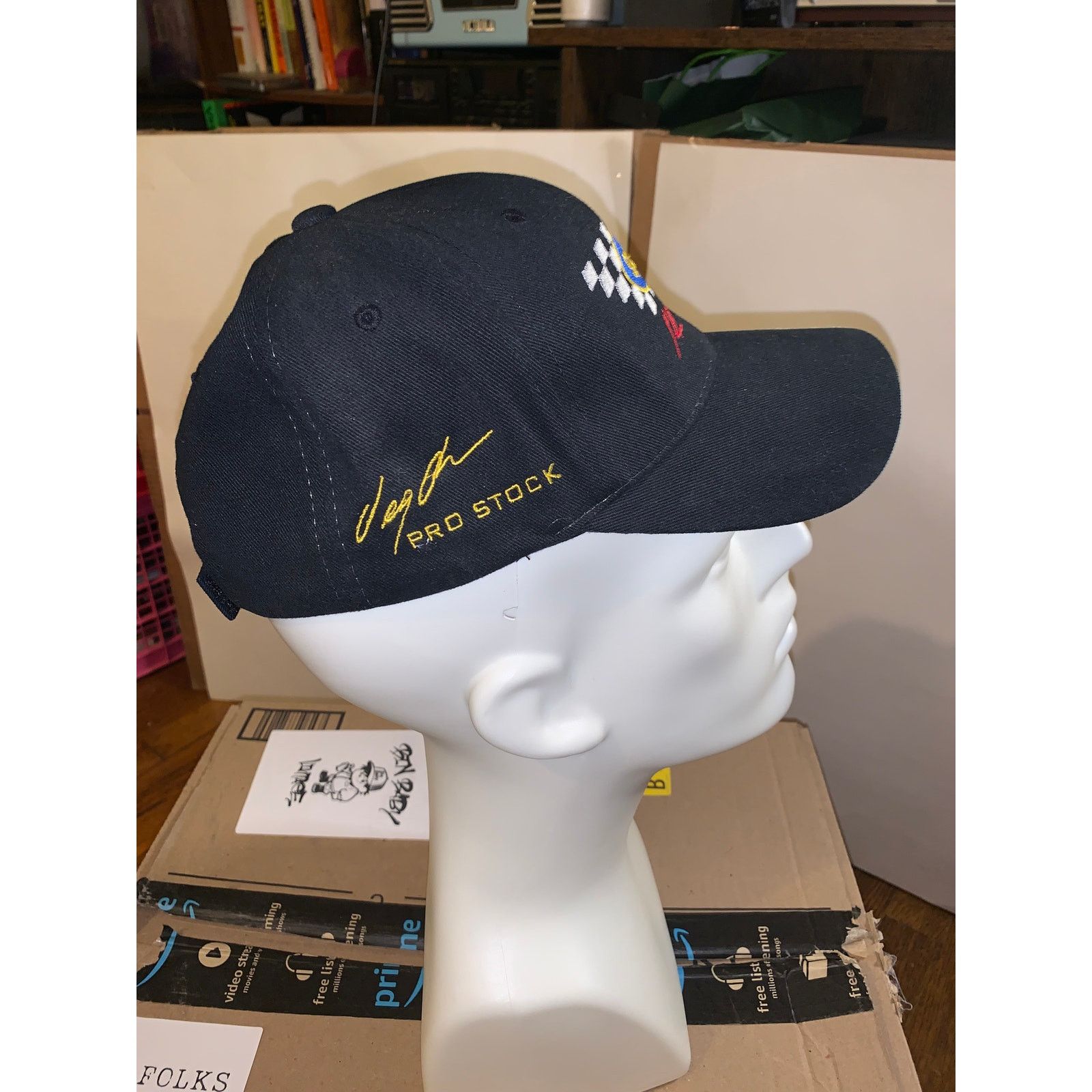 Other Speedco Racing Hat Indy 2008 Flame Black Blue Strapback Size ONE SIZE - 4 Thumbnail