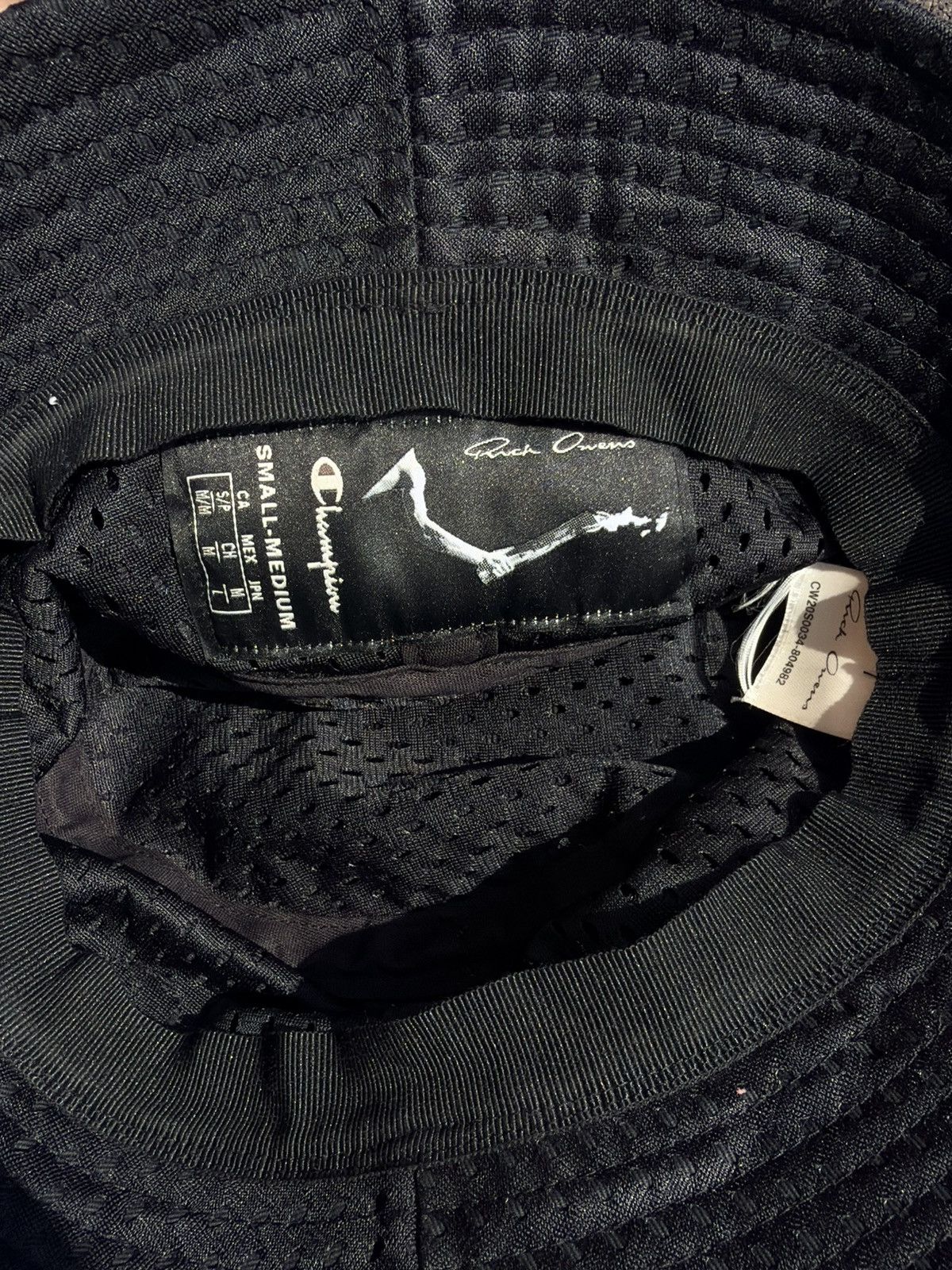 Champion × Rick Owens Rick Owens Champion Bucket Hat Size ONE SIZE - 2 Thumbnail