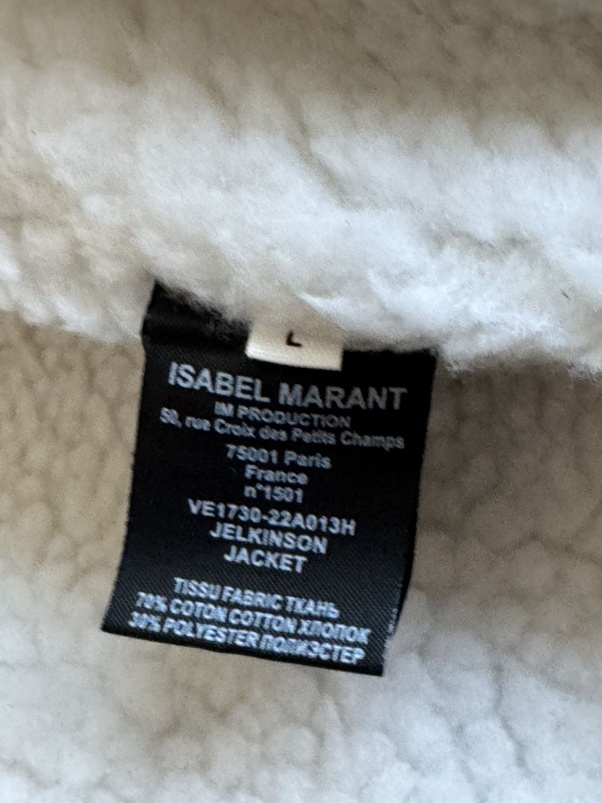 Isabel Marant Isabel Marant jelkinson jacquard sherpa jacket sz L Size US L / EU 52-54 / 3 - 8 Thumbnail