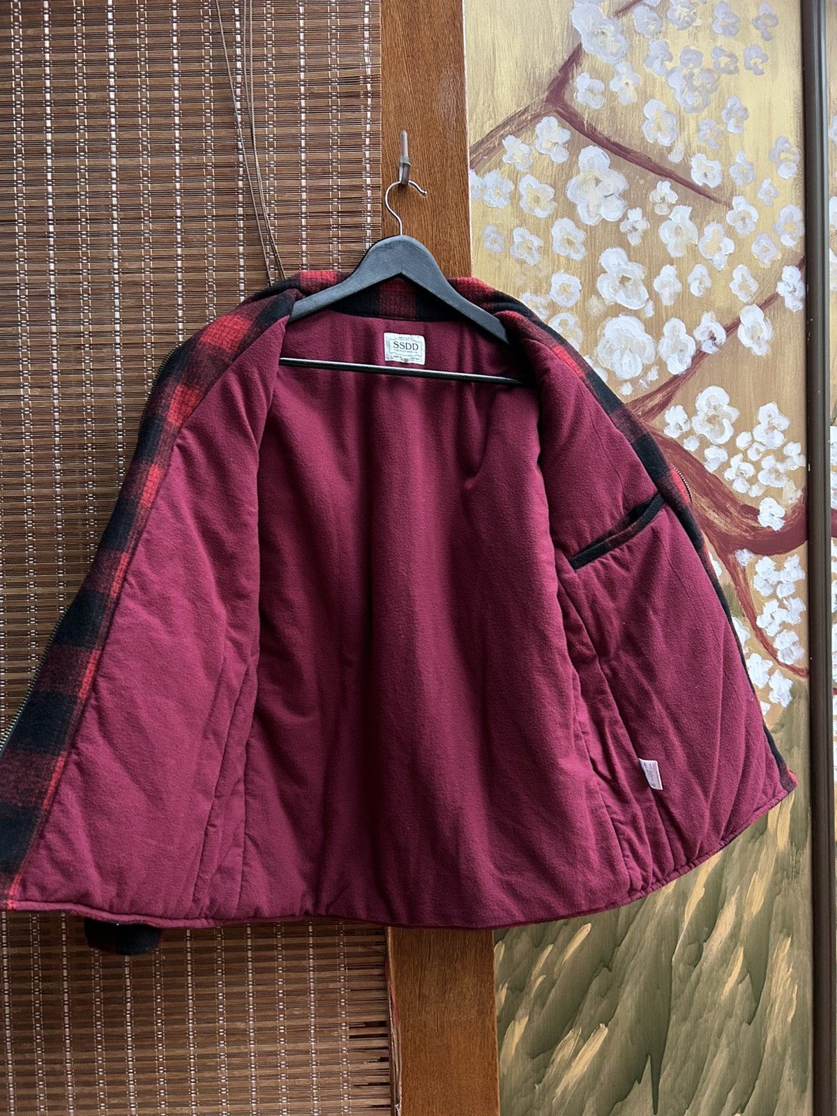 FUCT × Japanese Brand × SSDD FUCT SSDD F/W 2015 Red Buffalo Plaid Work Jacket Talon Zip Size US M / EU 48-50 / 2 - 5 Thumbnail