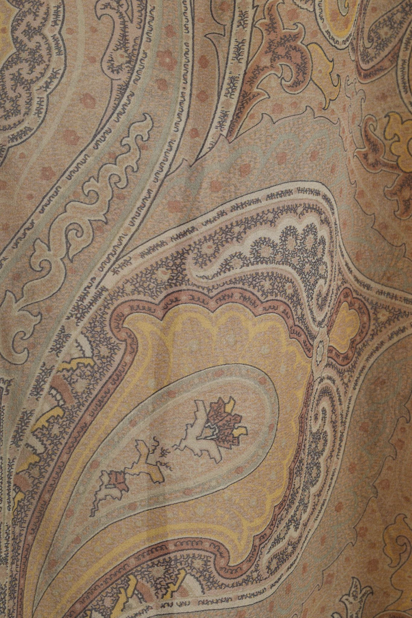Other Dei Tre for Holt Renfrew Browns Paisley Silk Tank Size L / US 10 / IT 46 - 7 Thumbnail