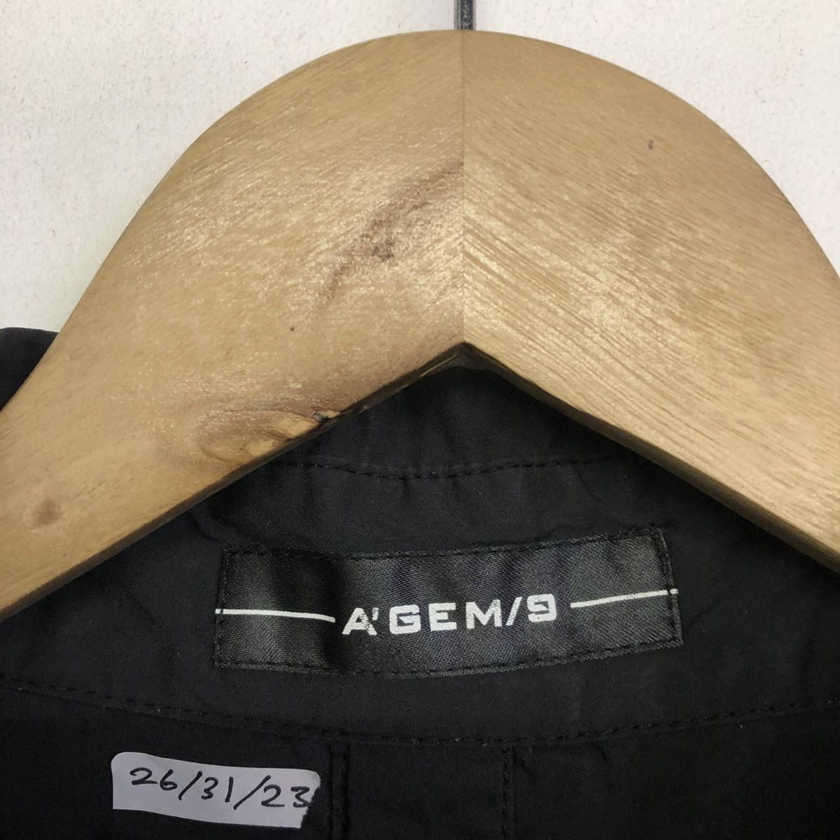Japanese Brand Avant Garde!! A’Gem/9 2020 A/W Double Side Hype Button Shirt Size US L / EU 52-54 / 3 - 13 Thumbnail