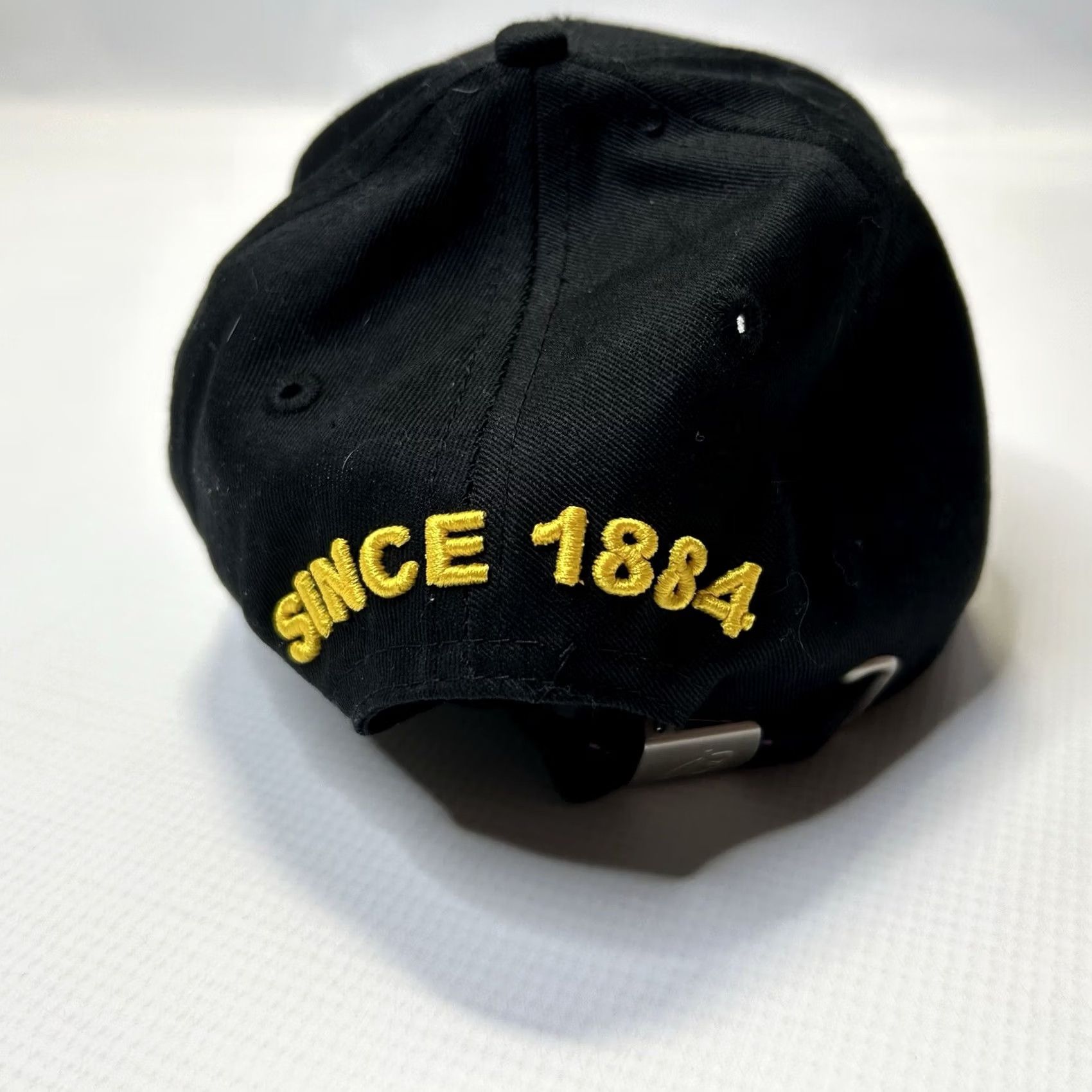 Breitling Breitling Watches 1884 Big Logo Embroidered Black Snapback Hat Cap Size ONE SIZE - 6 Thumbnail