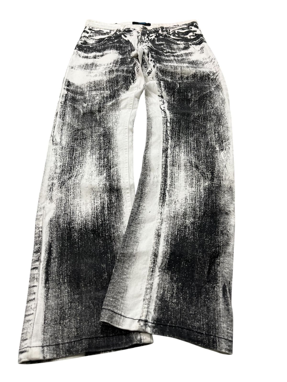 Versus Versace 2000's Versus Versace Printed Jeans Size US 28 / EU 44 - 3 Thumbnail
