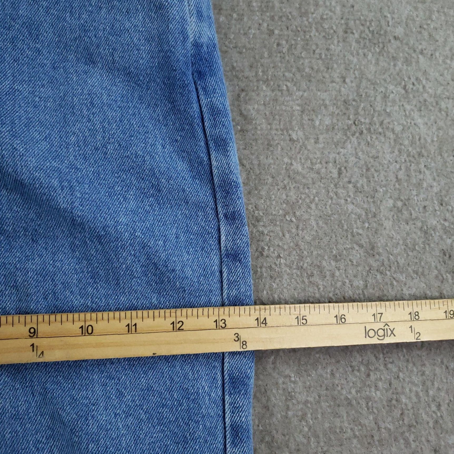 Wrangler Vtg Wrangler Five Star Jeans Mens 40x30 Blue Regular Straight Size US 40 / EU 56 - 6 Thumbnail