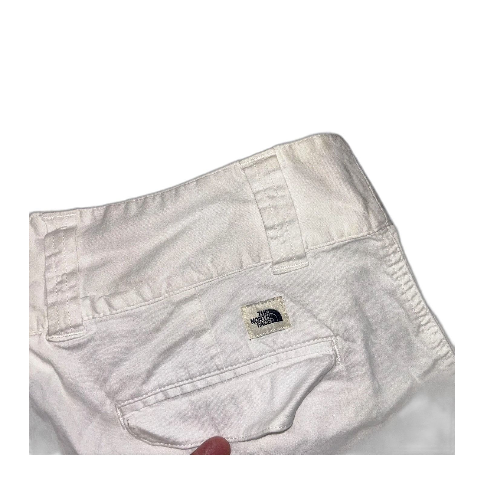 The North Face The North Face Cotton Blend Activewear Shorts White Womens 1 Size US 26 / EU 42 - 4 Thumbnail
