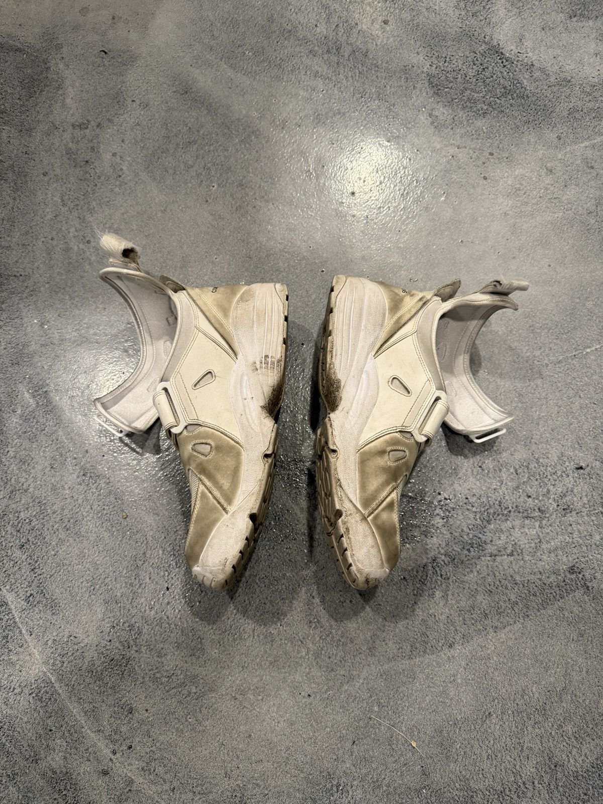 Comme des Garcons Comme des Garcon homme plus Nike Carnivore white Size US 9.5 / EU 42-43 - 4 Thumbnail