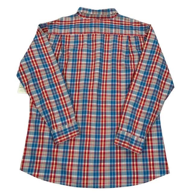 Lee Lee Premium Mens Multi Plaid Long Sleeve Button Up Shirt Size US XL / EU 56 / 4 - 2 Thumbnail