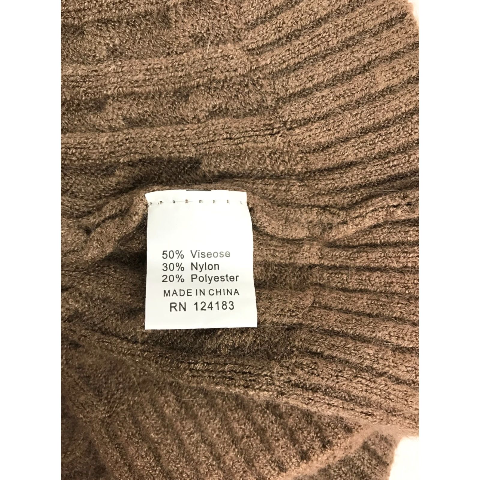 Vintage Jon & Anna Sweater Women's Size L Brown Pullover Ribbed Cable-Knit Round Neck Size L / US 10 / IT 46 - 6 Thumbnail