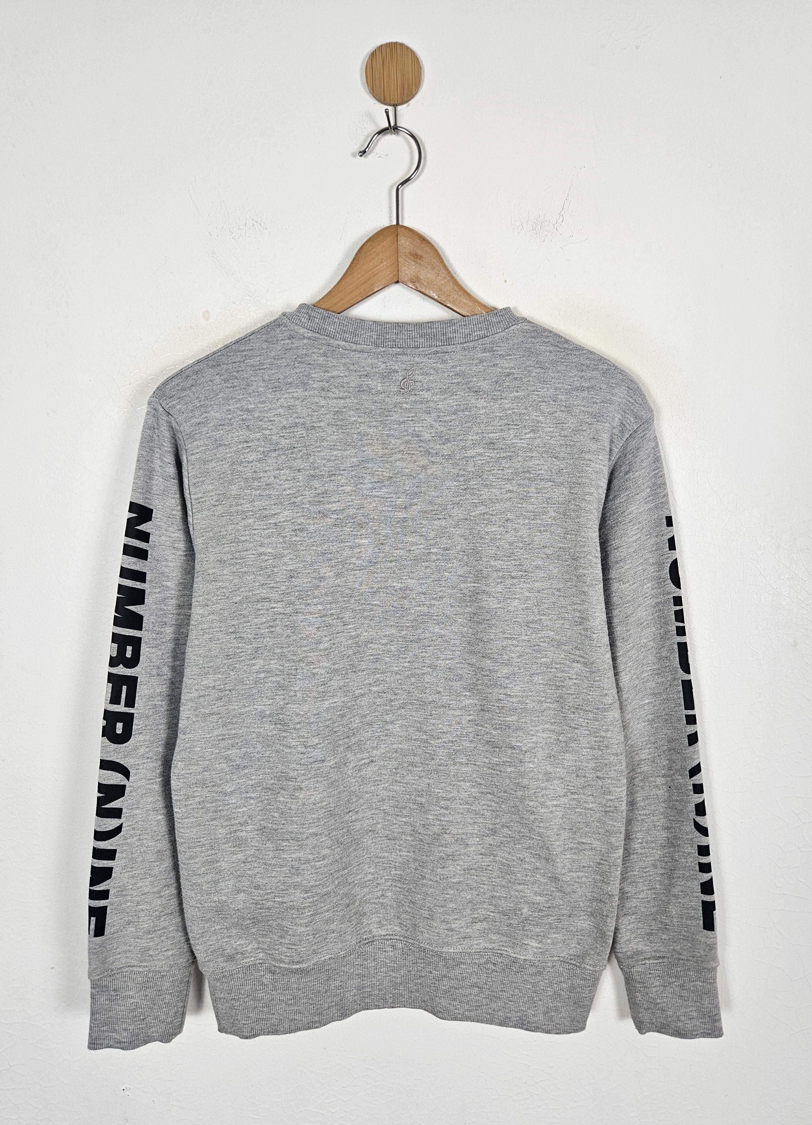 Japanese Brand Number Nine denim x Nano universe sweatshirt Size US S / EU 44-46 / 1 - 3 Thumbnail