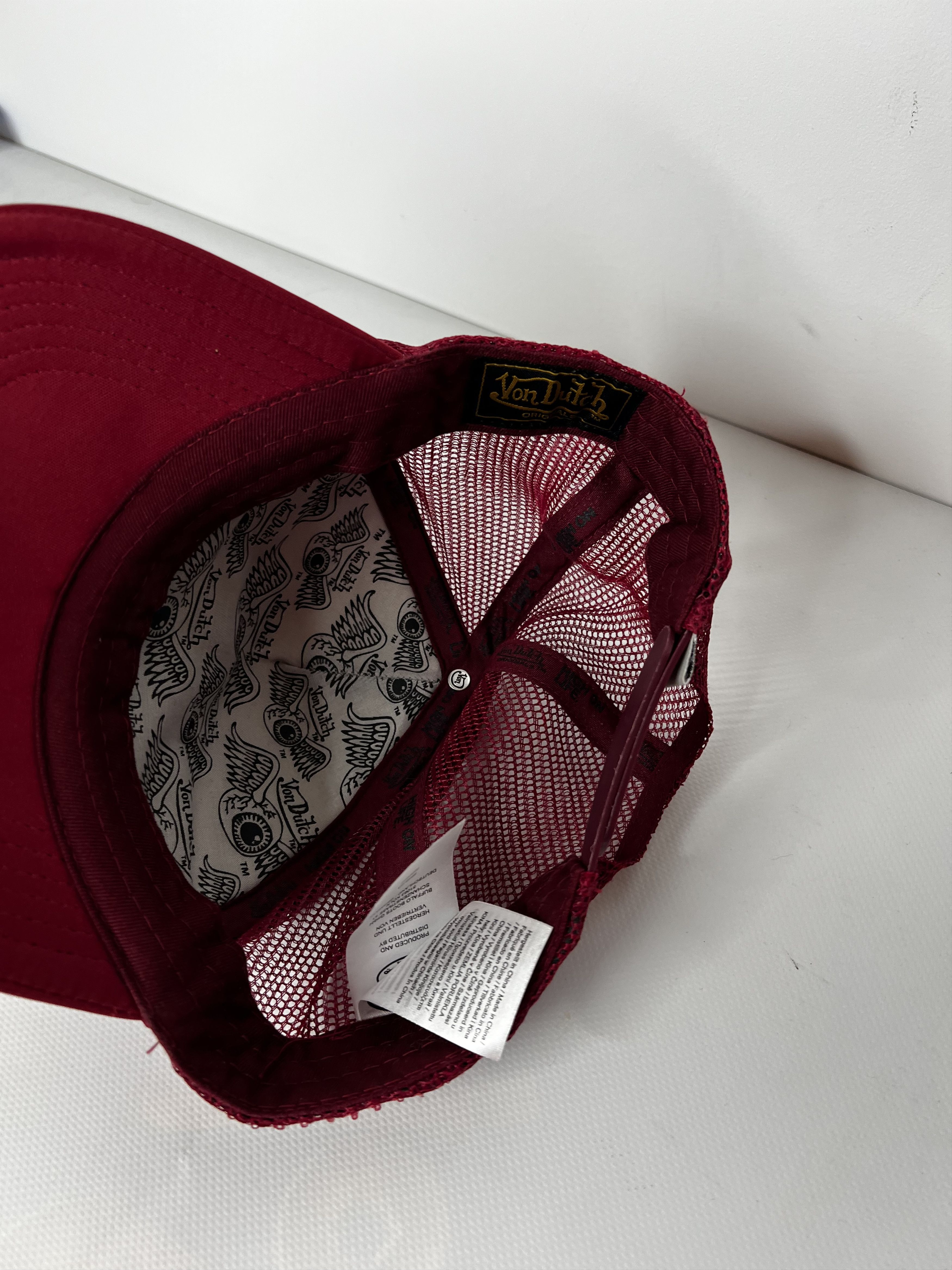 Von Dutch VON DUTCH HAT CAP SNAP BACK LOGO TRUCKER BASEBALL MENS Y2K Size ONE SIZE - 4 Thumbnail