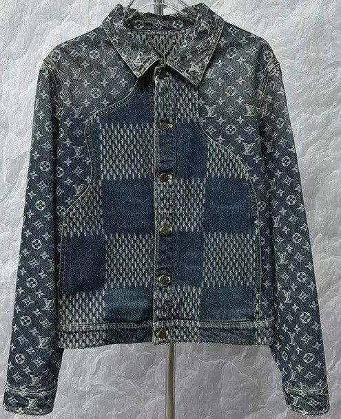 Louis Vuitton Louis Vuitton x Nigo Denim Jacket Size US L / EU 52-54 / 3 - 9 Thumbnail