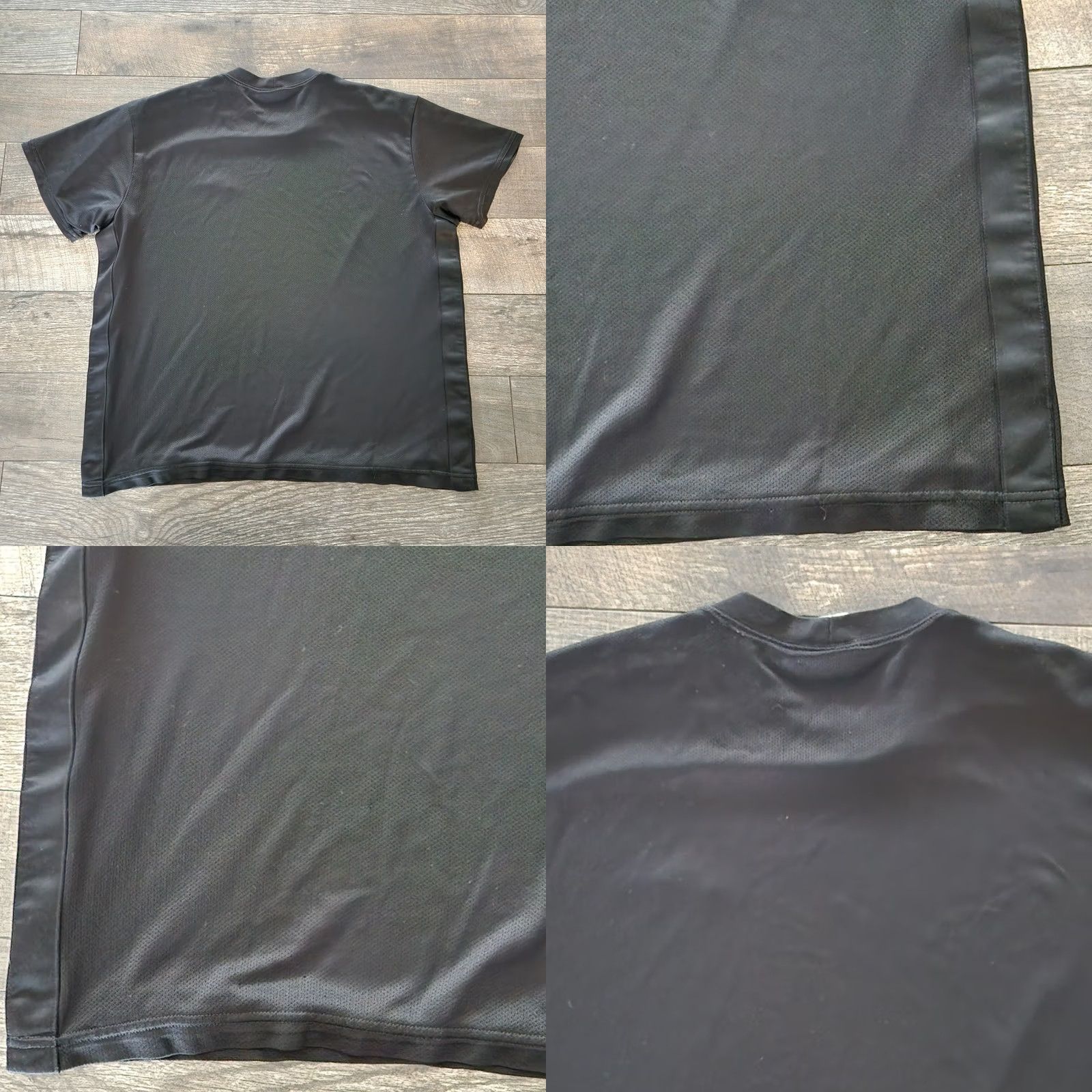 Nike VINTAGE Nike Performance T Shirt Tee Mens XL Black Embroidered Logo 90s Sports Y2K Gui? Size US XL / EU 56 / 4 - 8 Thumbnail