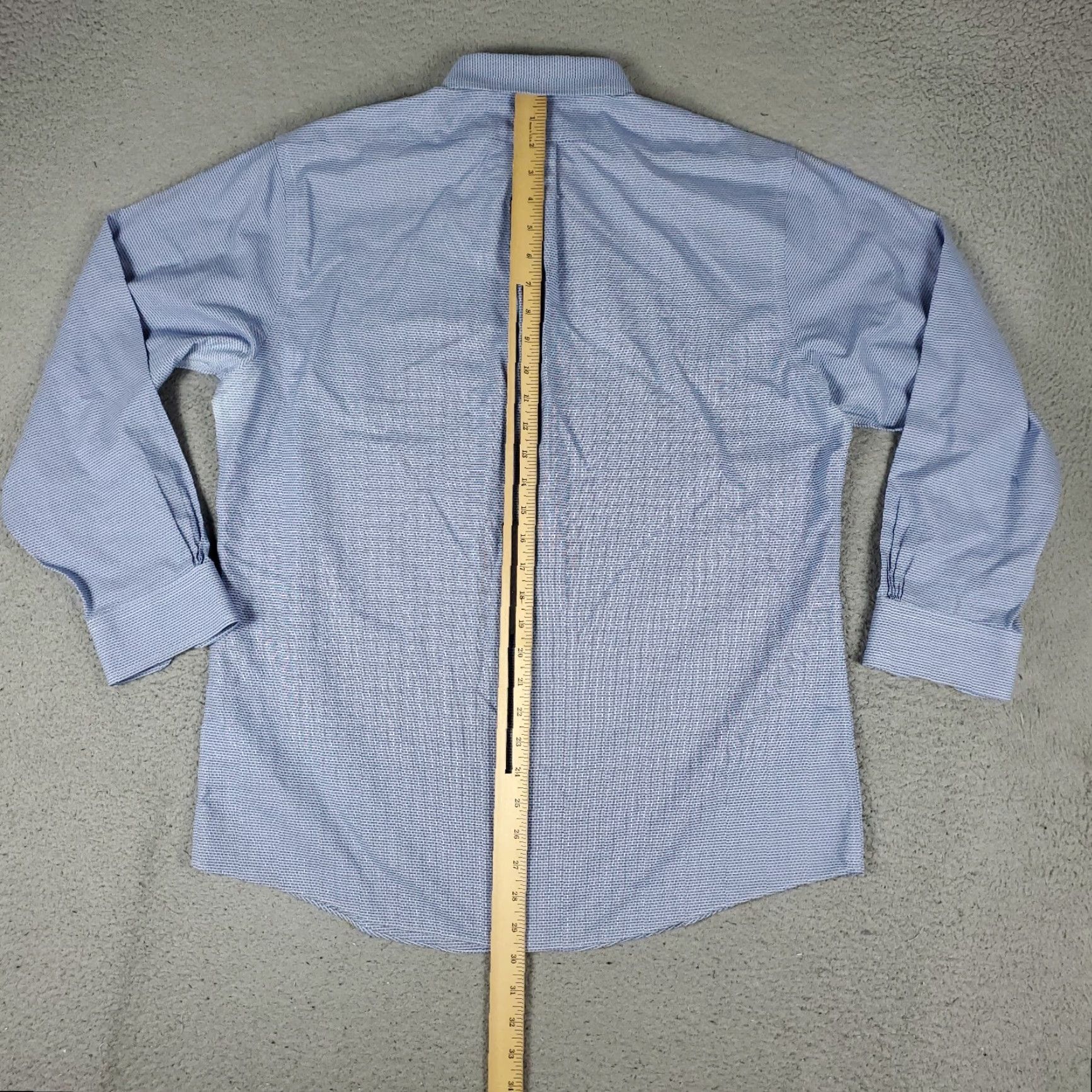 Brooks Brothers Brooks Brothers Shirt Mens 16 Blue Regent Dress Button Up Long Sleeve Regular Cotton Non-Iron Pockets Size 42R - 5 Thumbnail