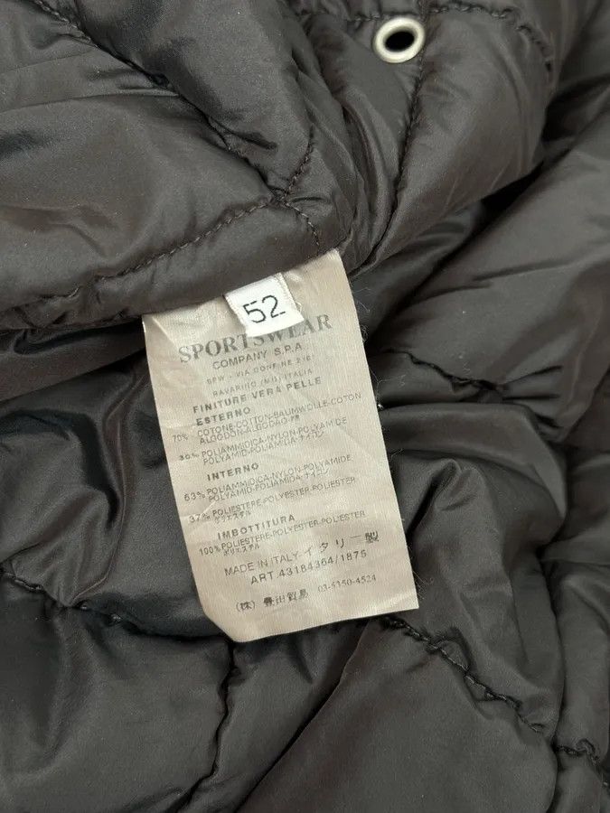 C.P. Company C.P. Company Hybrid Brown Leather Bomber Jacket Size US L / EU 52-54 / 3 - 11 Thumbnail