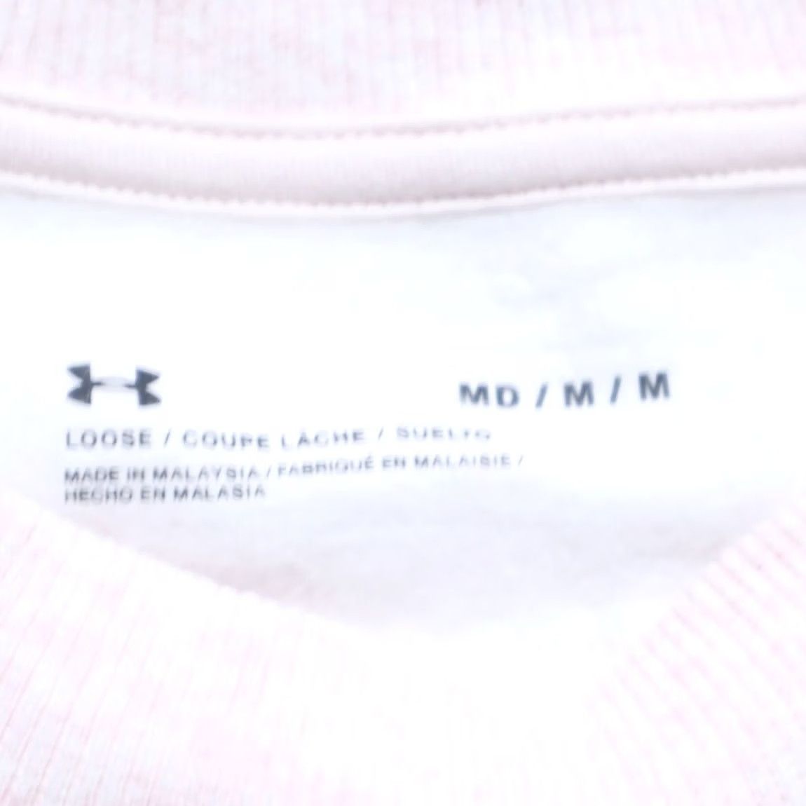 Under Armour Under Armour Crop Crew Neck Fleece Heather Sweatshirt Pink Women's M Size M / US 6-8 / IT 42-44 - 5 Thumbnail