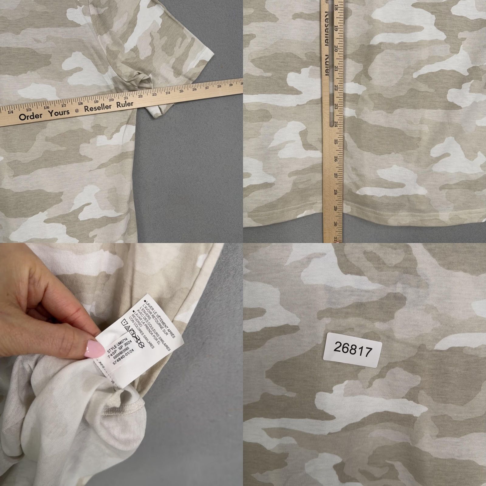 Under Armour Under Armour Shirt Mens Large Beige Camo The Hills Country Club Golf Lakeway NWT Size US L / EU 52-54 / 3 - 8 Thumbnail