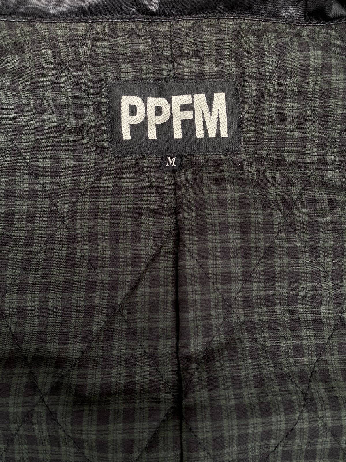 PPFM PPFM Black Sateen Parachute Rider Jacket Size US M / EU 48-50 / 2 - 14 Thumbnail