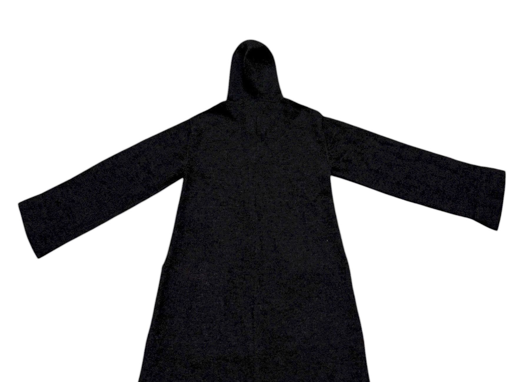 Yohji Yamamoto Yohji Yamamoto Noir Wool Hoodie Long Jacket Size US S / EU 44-46 / 1 - 5 Thumbnail