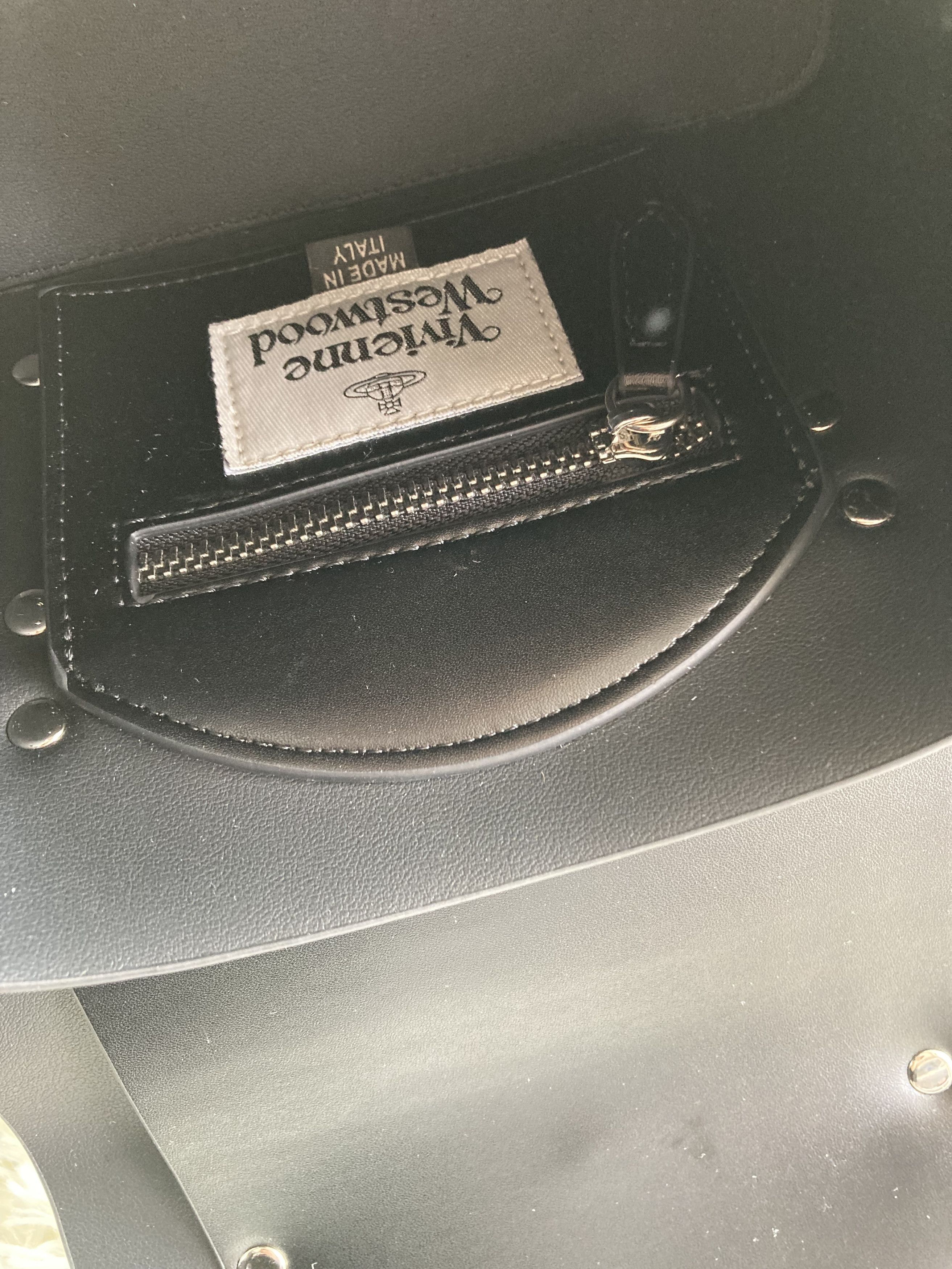 Vivienne Westwood ❤Vivienne Westwood Black Kim Messenger Bag Size ONE SIZE - 13 Thumbnail
