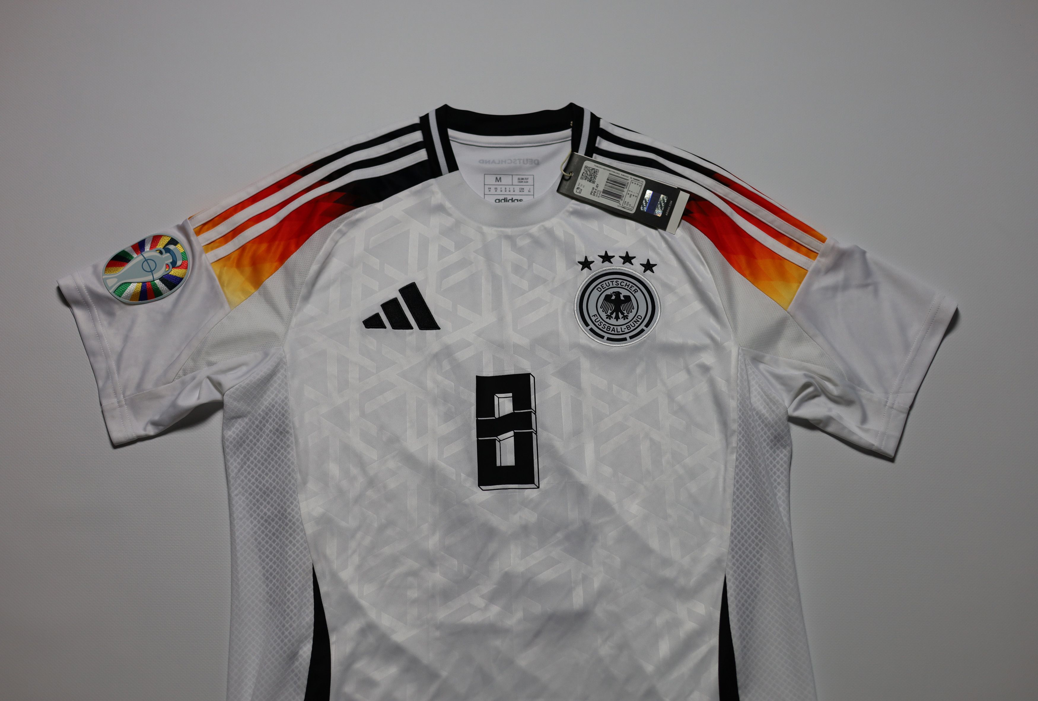 Adidas Germany 2024 2025 Home Soccer Jersey #8 Toni Kross Adidas Size US M / EU 48-50 / 2 - 3 Thumbnail